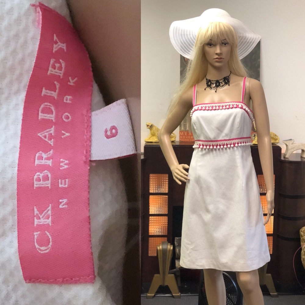 C K Bradley New York (& Newport) Pom Pom Dress